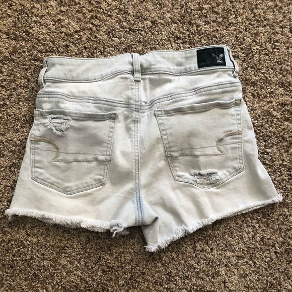 American Eagle Outfitters distressed jean shorts - Picture 6 of 8